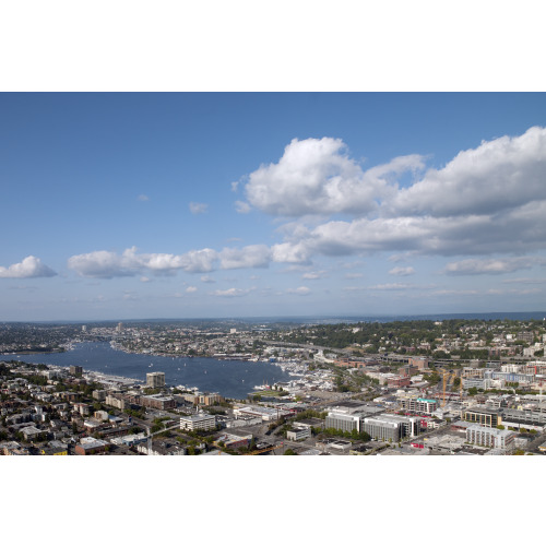 Seattle, Washington, View Taken From The Space Needle, View 4