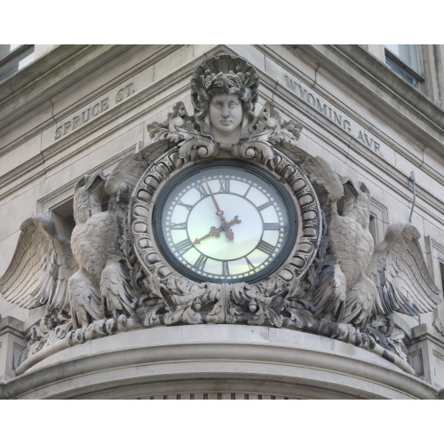 Clock Detail, Scranton, Pennsylvania