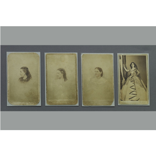Carte De Visite Photographs Carried By Booth