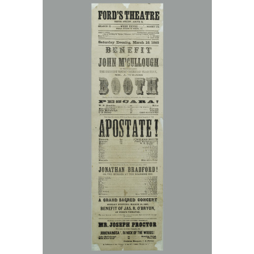 Artifact, Ford's Theatre National Historic Site, View 31