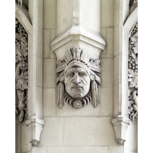 Architectural Detail Of Cass Gilbert's Woolworth Building, New York, New York, 2008