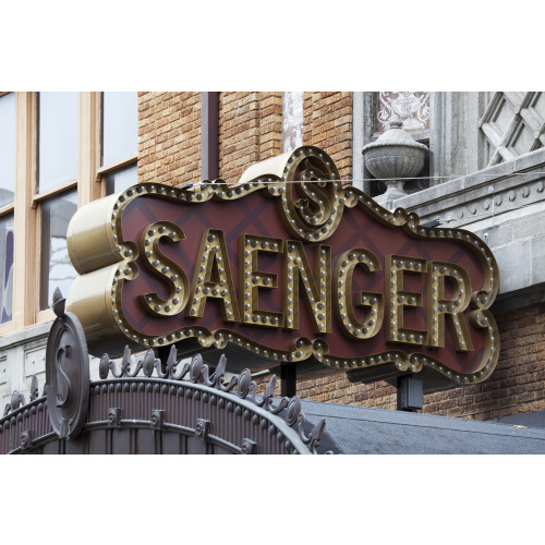 Exterior Architectural Details Of The Saenger Theatre In Mobile, Alabama, 2010