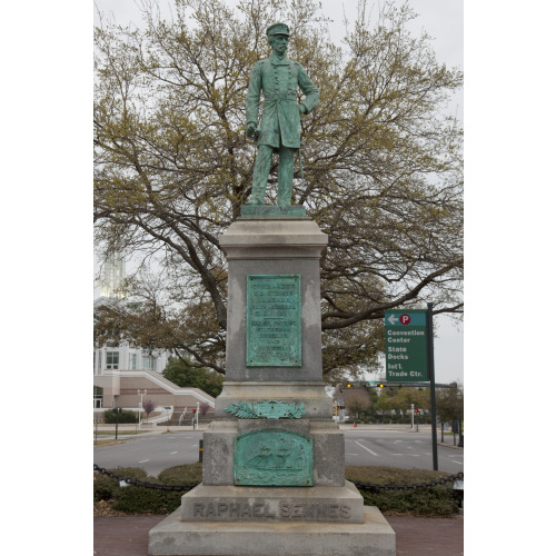 Statue Of Rear Admiral Raphael Semmes, Mobile, Alabama, View 2