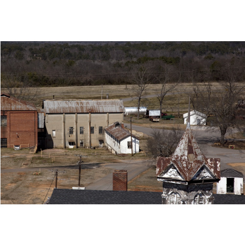 View Showing The Piggery And Other Out Buildings At Bryce Hospital Tuscaloosa, Alabama, 2010