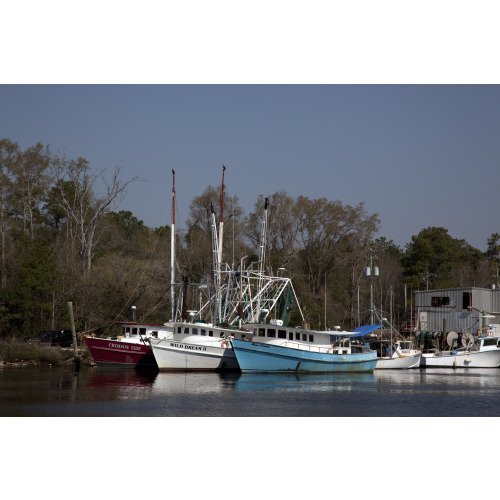 Bayou La Batre, Alabama, A Fishing Village, View 1