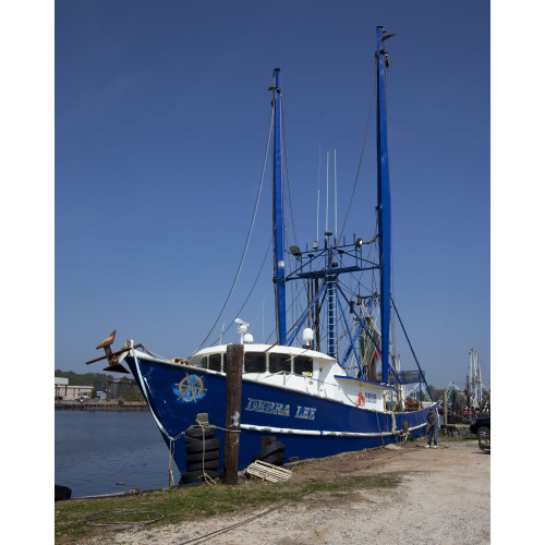 Bayou La Batre, Alabama, Is A Fishing Village With A Seafood-Processing Harbor For Fishing Boats...