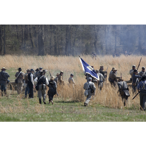Reenactment, Civil War Siege of April 1862, Alabama, View 32