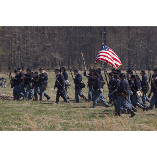 Reenactment, Civil War Siege of April 1862, Alabama, View 47