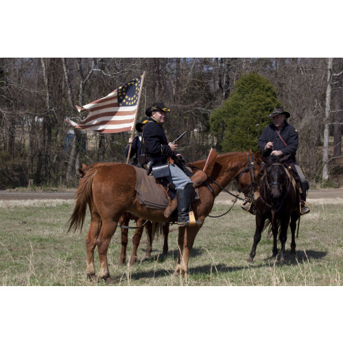 Reenactment, Civil War Siege of April 1862, Alabama, View 55
