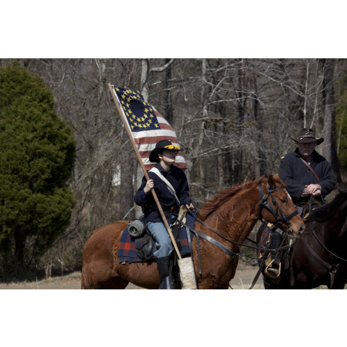 Reenactment, Civil War Siege of April 1862, Alabama, View 60