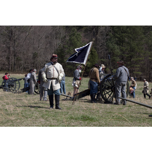 Reenactment, Civil War Siege of April 1862, Alabama, View 63