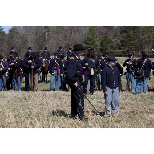 Reenactment, Civil War Siege of April 1862, Alabama, View 66