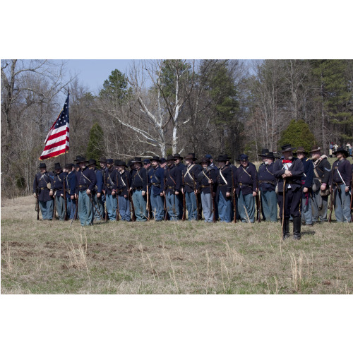 Reenactment, Civil War Siege of April 1862, Alabama, View 67