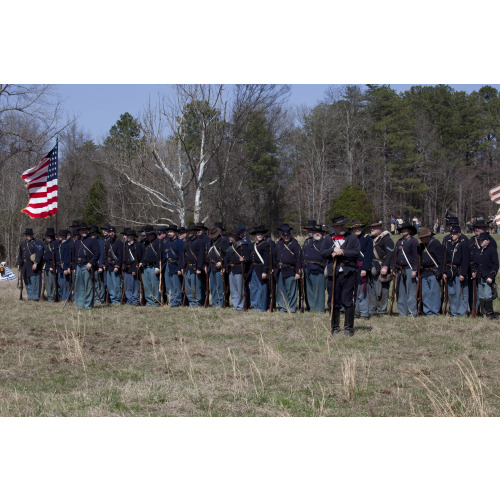Reenactment, Civil War Siege of April 1862, Alabama, View 68