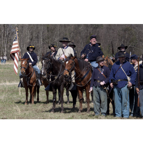 Reenactment, Civil War Siege of April 1862, Alabama, View 69