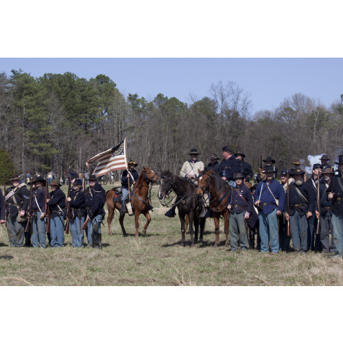 Reenactment, Civil War Siege of April 1862, Alabama, View 72