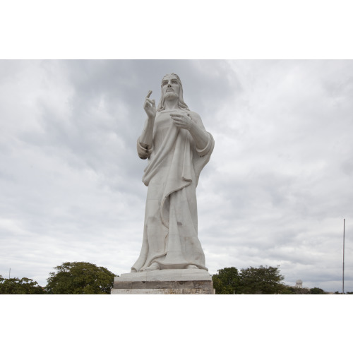 Jesus Christ Statue, Havana, Cuba, View 1
