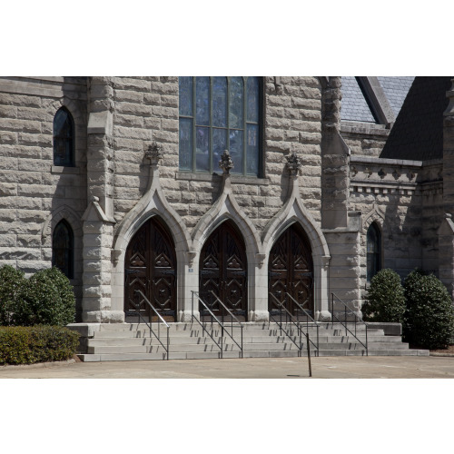 View Of Doorway, First Baptist Church, Selma, Alabama, 2010