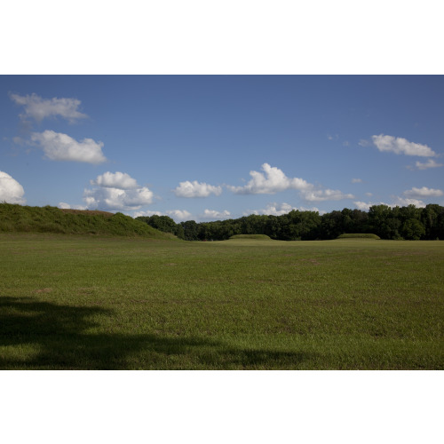 The Moundville Site, Occupied From Around A.D. 1000 Until A.D. 1450, Is A Large Settlement Of...