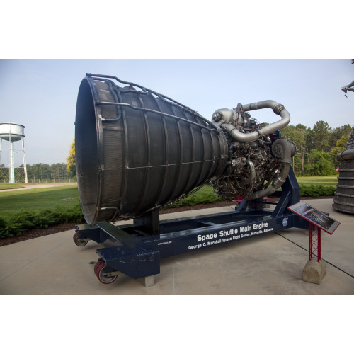 F-1 Engine Used In Space Shuttle, Marshall Space Flight Center, View 1