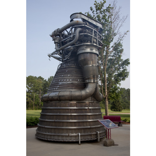 F-1 Engine Used In Space Shuttle, Marshall Space Flight Center, View 2