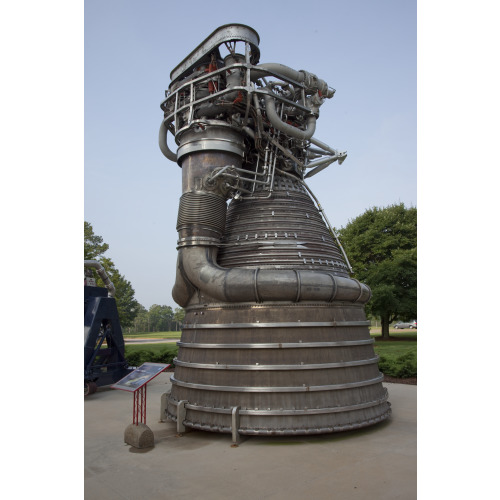 F-1 Engine Used In Space Shuttle, Marshall Space Flight Center, View 4