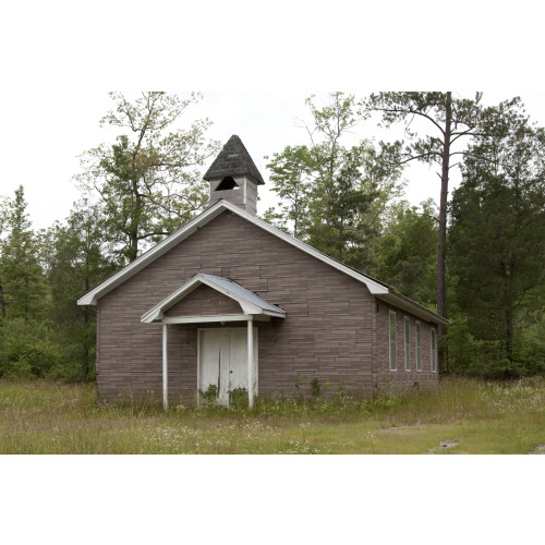 Abandoned Church In Rural Alabama, 2010