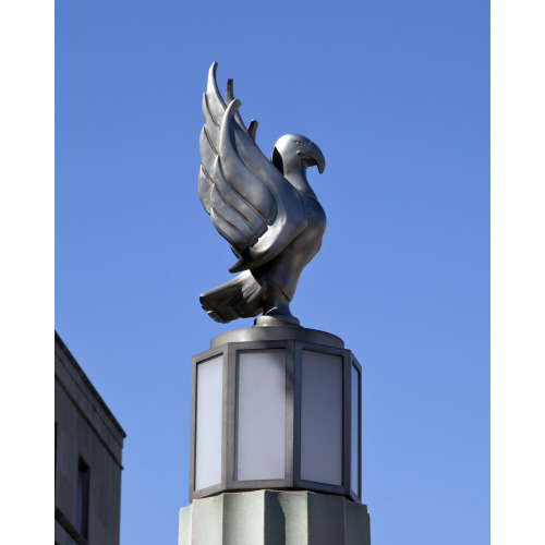 Eagle Detail, Indiana Ave. Near Intersection With 7th St., NW, Washington, D.C., 2010