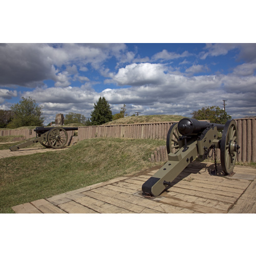Civil War-Era Cannons, Fort Stevens, NW, Washington, D.C., 2010