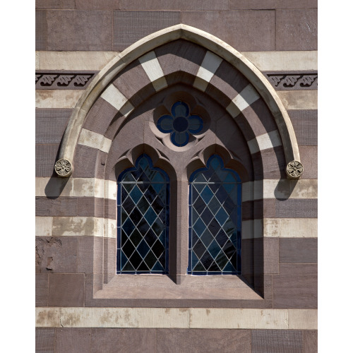 Architectural Detail Located On The Chapel Building At Gallaudet University, Located Between 6th...