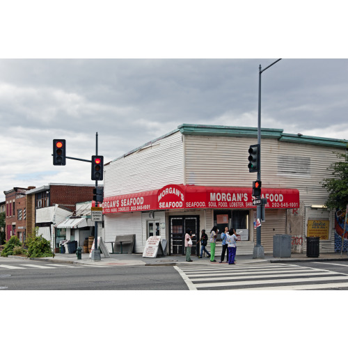 Morgan's Seafood, Georgia Ave. At Intersection With Kenyon St., NW, Washington, D.C., 2010