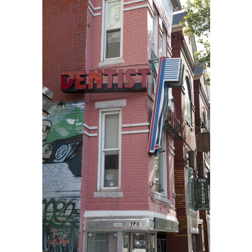 Dentist Office Sign, U St., NW, Washington, D.C., 2010