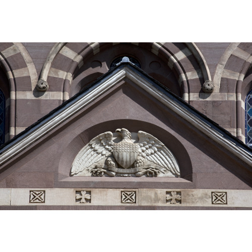 Architectural Detail, The Chapel Building Of Gallaudet University, Washington, D.C., 2010