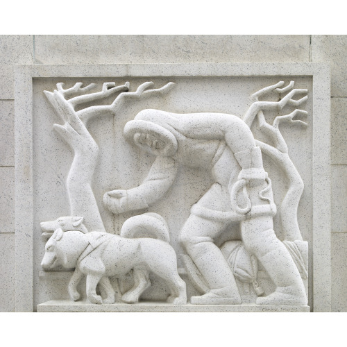 Bas-Relief Sculpture, Robert North Carolina Nix Federal Building, Philadelphia, Pennsylvania, 2007