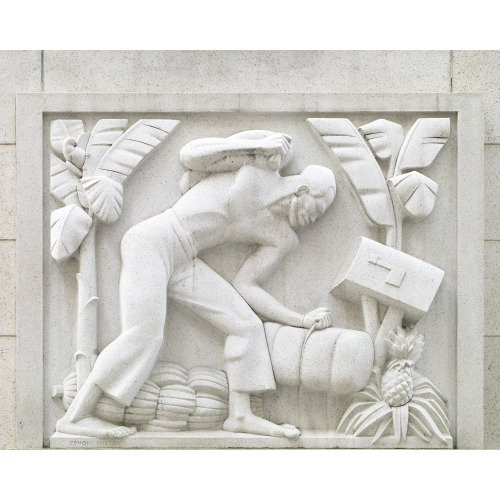 Bas-Relief Sculpture, Robert North Carolina Nix Federal Building, Philadelphia, Pennsylvania, 2007