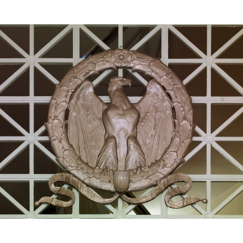 Lobby Eagle Detail, Byron R. White U.S. Courthouse, Denver, Colorado, 2008