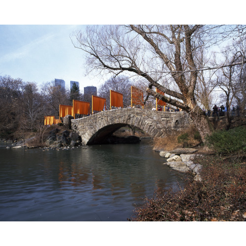 The Gates, A Site-Specific Work Of Art By Christo And Jeanne-Claude In Central Park, New York...