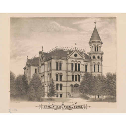 Michigan State Normal School, Ypsilanti, 1878