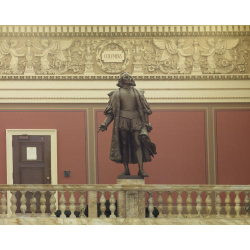 Statue Of Columbus, Library Of Congress, Washington, D.C.