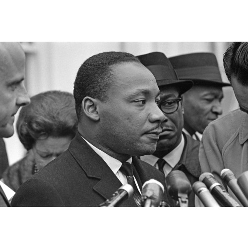 Martin Luther King, Jr., Johnson Meeting, The White House, 1963