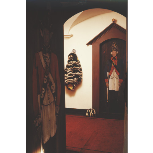 Bedroom Doors, Ann Bonfoey Taylor's Home, Vail, Colorado, 1967