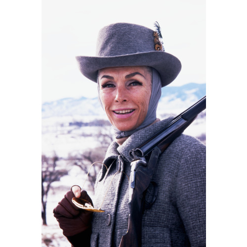 Ann Bonfoey Taylor, Wearing Hunting Outfit