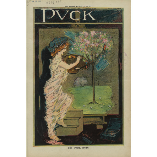 Miss Spring, Artist, 1911