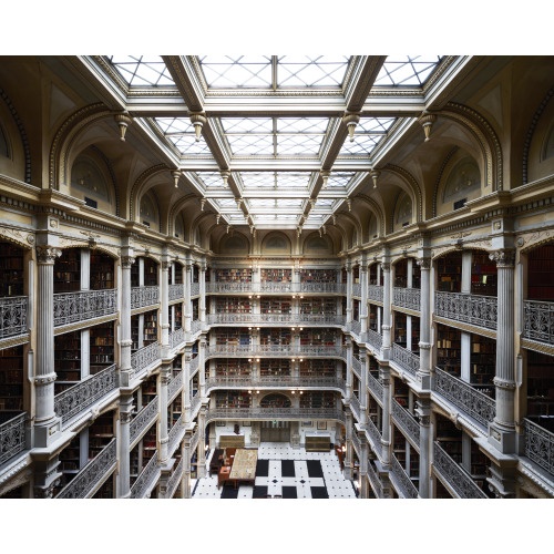 Peabody Library,  Johns Hopkins, Baltimore, Maryland, View 10