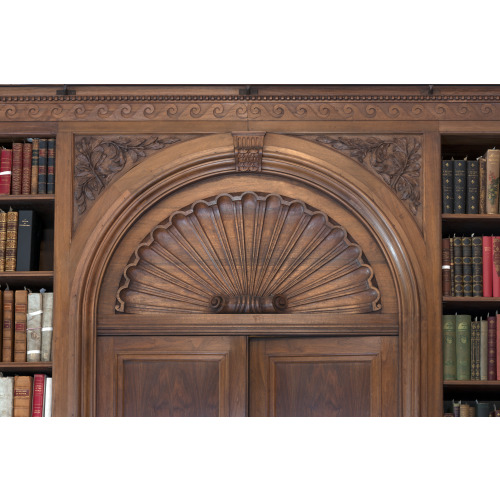 Woodwork Detail At The John Work Garrett Library, Part Of The Johns Hopkins Sheridan Libraries...