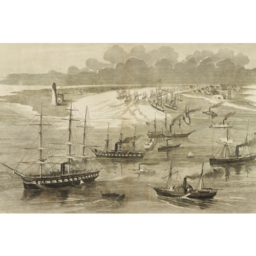 Farragut's Squadron, Porter's Mortar Fleet, Mississippi River, 1862