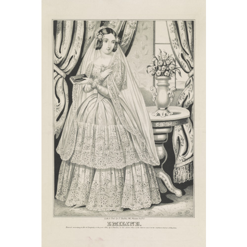 Emiline Wedding Gown, 1845
