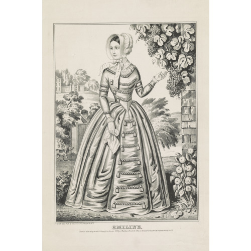 Emiline Travel Attire, 1845