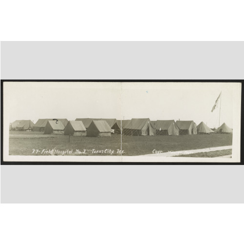 Field Hospital No. 3, Texas City, Texas, 1913