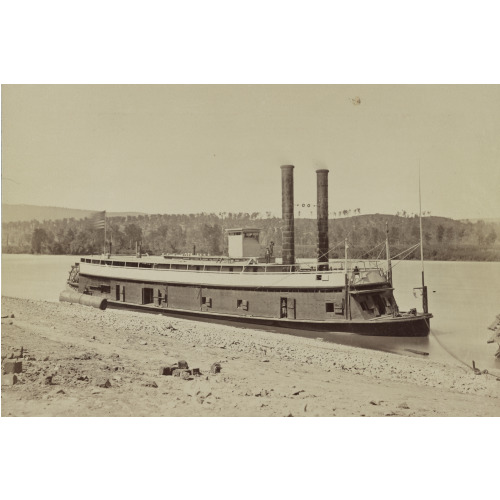U.S. Gunboat General Grant, Tennessee River, circa 1861